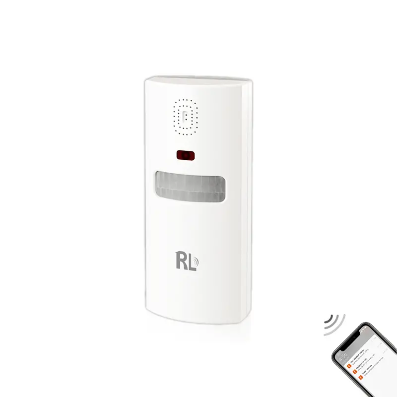 智能移动传感器 RL-WP01，涂鸦智能 2.4GHz WiFi，无需网关，支持自动化与推送通知