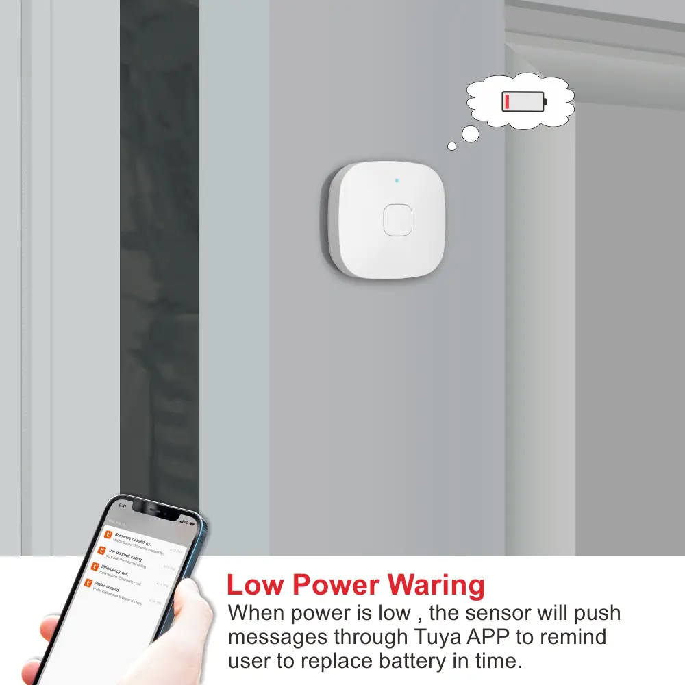 智能家居振动传感器 RL-WV01 | 图雅智能 2.4GHz WiFi，无需集线器，支持自动化与推送通知7