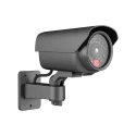 Batterie betriebene Decoy-Überwachungs kamera mit einer blinkenden roten LED