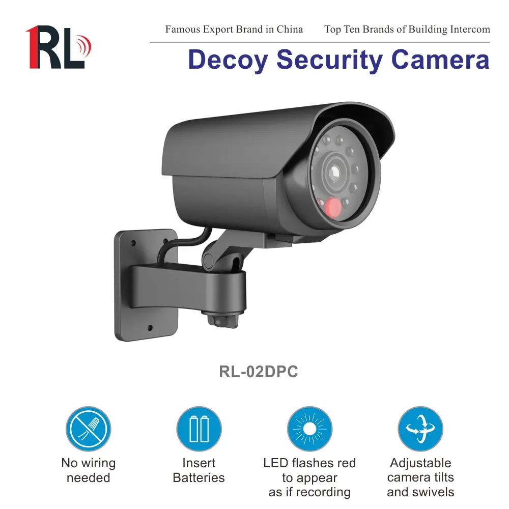 Decoy Überwachungs kamera, RL-02DPC, Eine blinkende rote LED 1