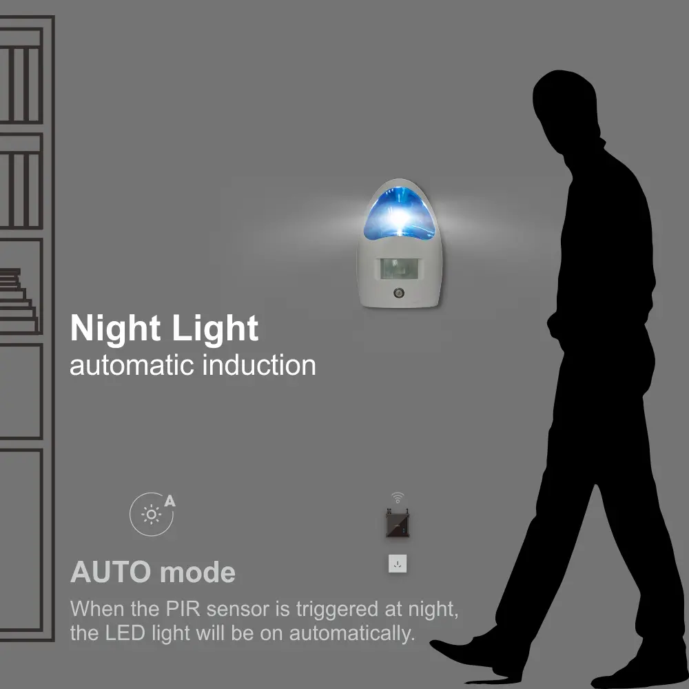 Induktives Licht, RL-0315, Bewegungs erkennung, drei Modi 2