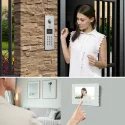 Intercom system，RL 617D2，two wires，outdoor station，password，ID card access control，back lit keypad，night vision 3