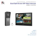 Quad Split-Screen SIP Video Intercom #RL-SX7RID